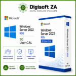 Microsoft Windows Server 2022 RDS – 50 User CAL