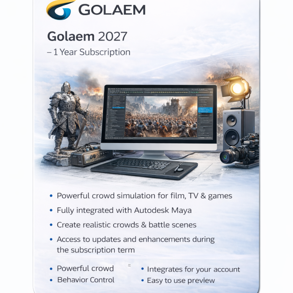 Autodesk Golaem 2027 – 1 Year Subscription | Digisoft ZA