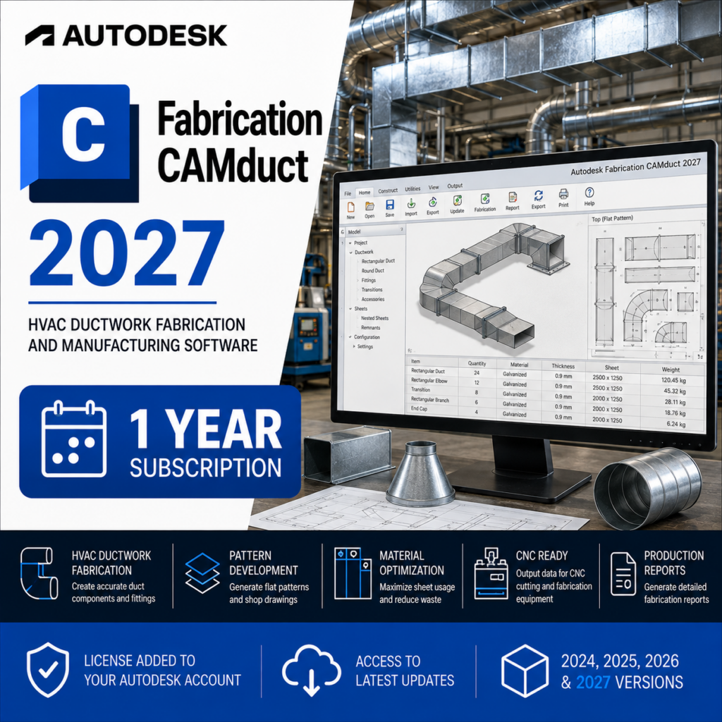 Autodesk Fabrication CAMduct 2027