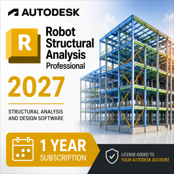 Robot Structural Analysis Professional 2027 – 1 Year